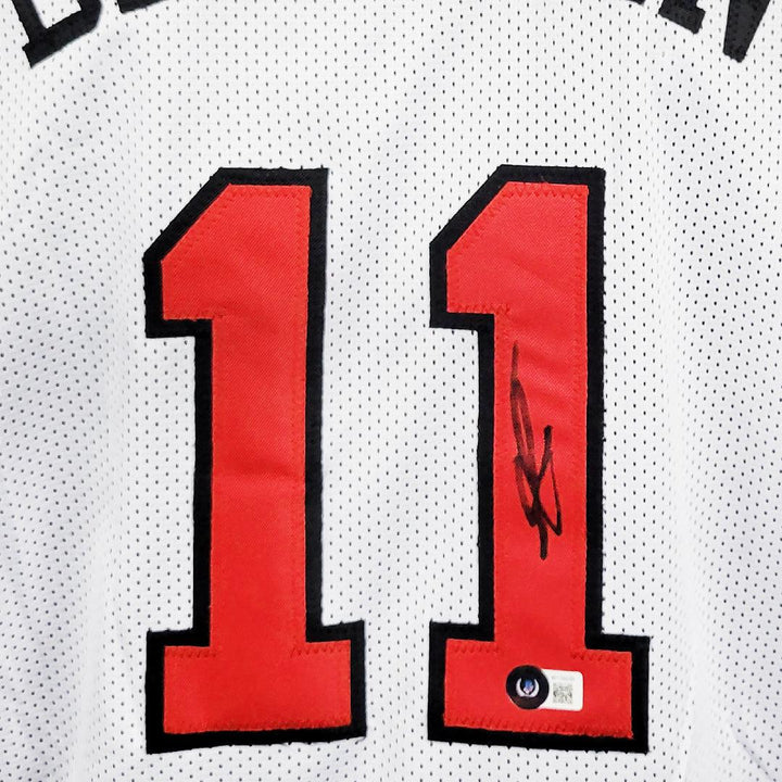 DeMar DeRozan Signed Chicago White Basketball Jersey (Beckett)