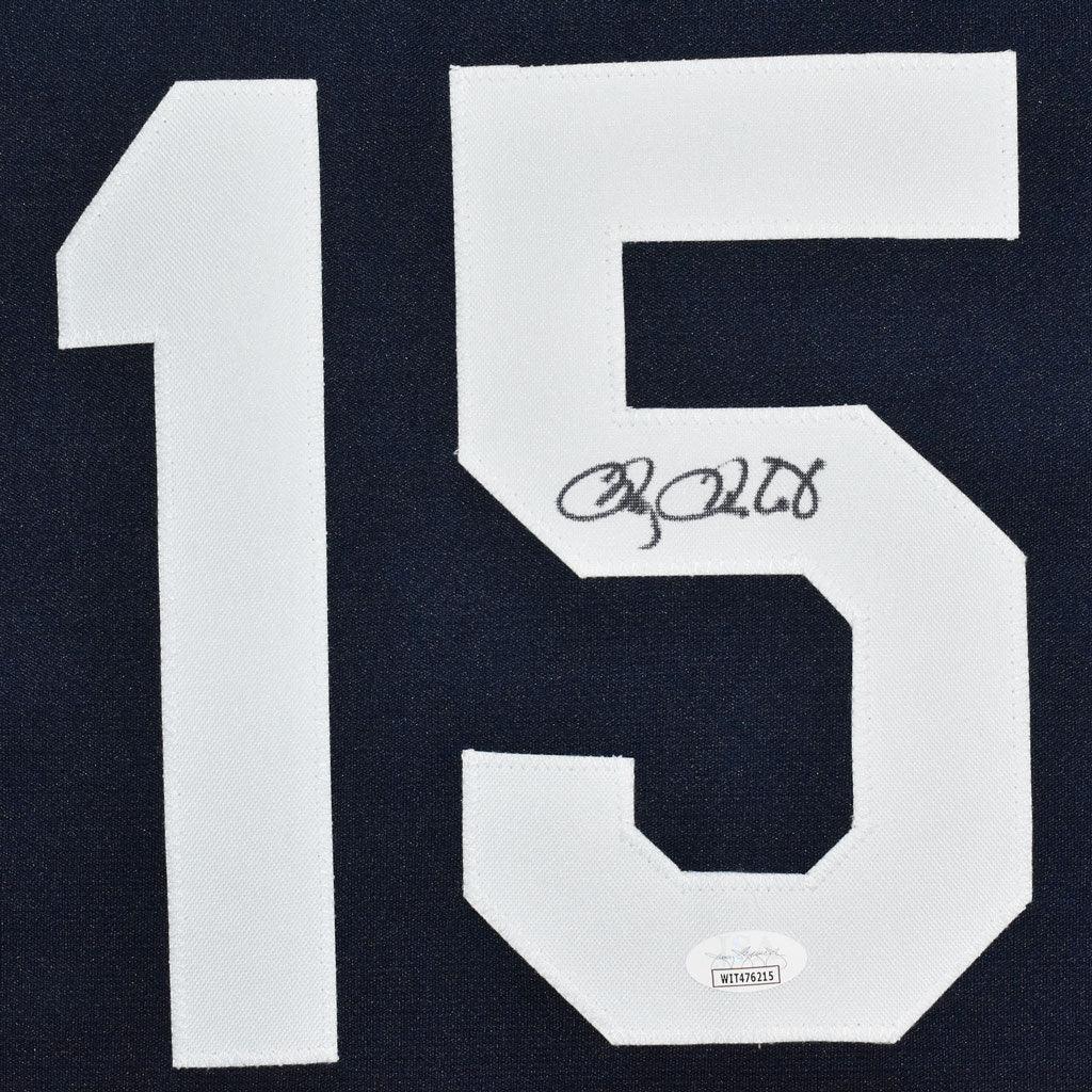Doug Drabek Signed Houston Blue Baseball Jersey (JSA)