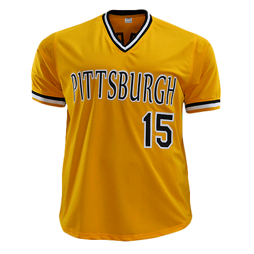 Doug Drabek Signed Pittsburgh Pro Edition Yellow Baseball Jersey (JSA)