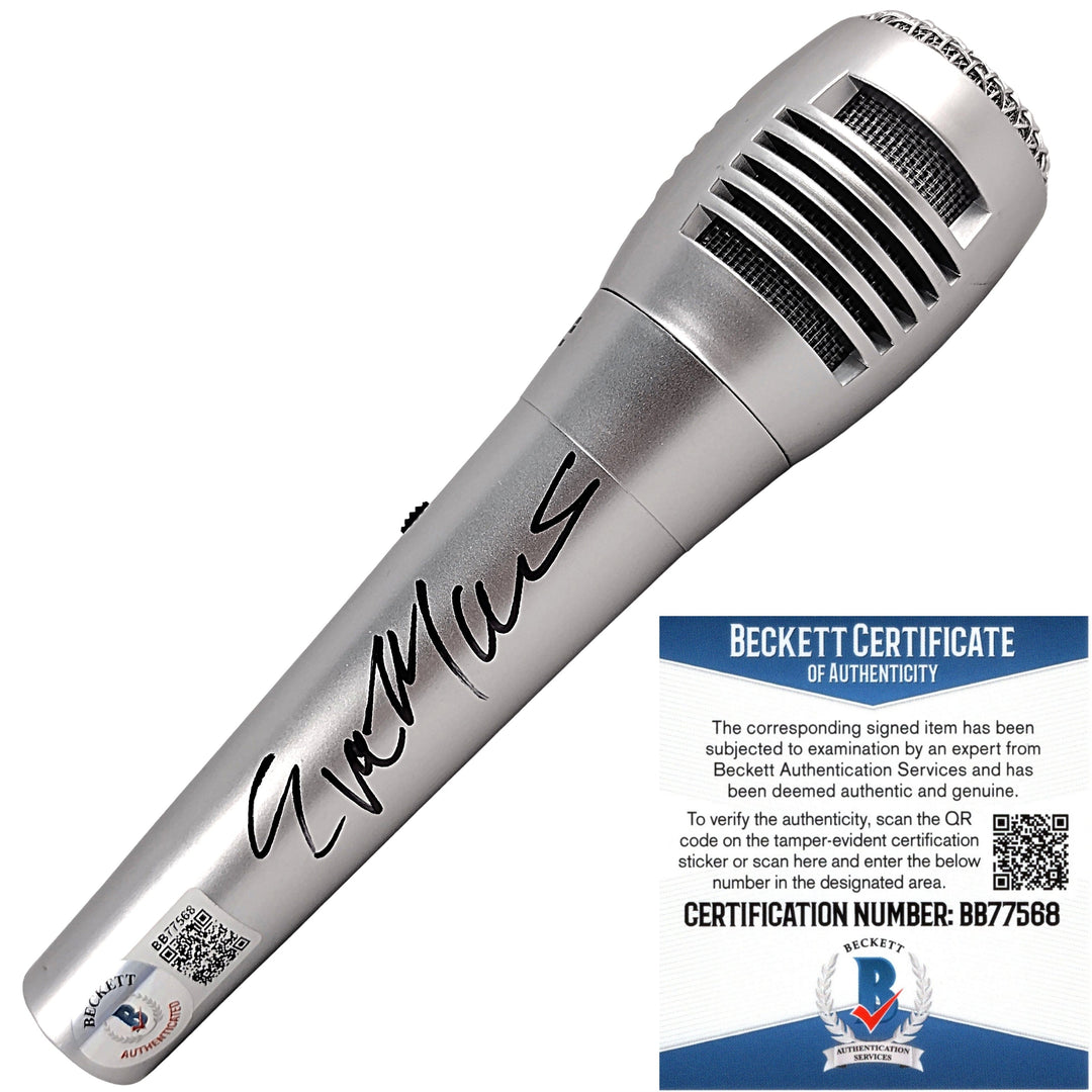 Eva Marie Signed Microphone WWE Wrestling Diva Beckett Authentic Auto COA Proof Photo