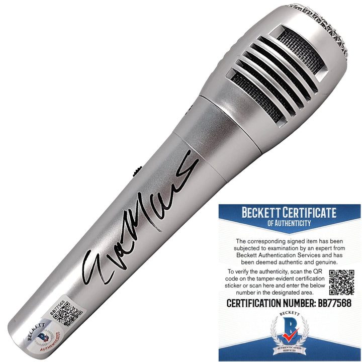 Eva Marie Signed Microphone WWE Wrestling Diva Beckett Authentic Auto COA Proof Photo