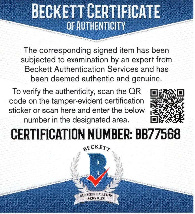 Eva Marie Signed Microphone WWE Wrestling Diva Beckett Authentic Auto COA Proof Photo