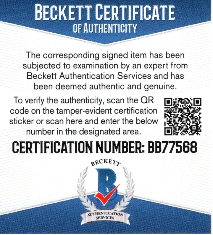 Eva Marie Signed Microphone WWE Wrestling Diva Beckett Authentic Auto COA Proof Photo