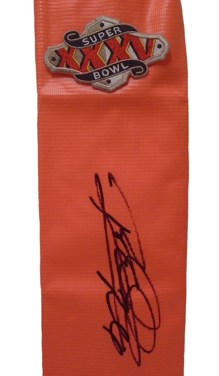 Rod Woodson Signed Baltimore Ravens Football End Zone Pylon Proof Photo Beckett COA
