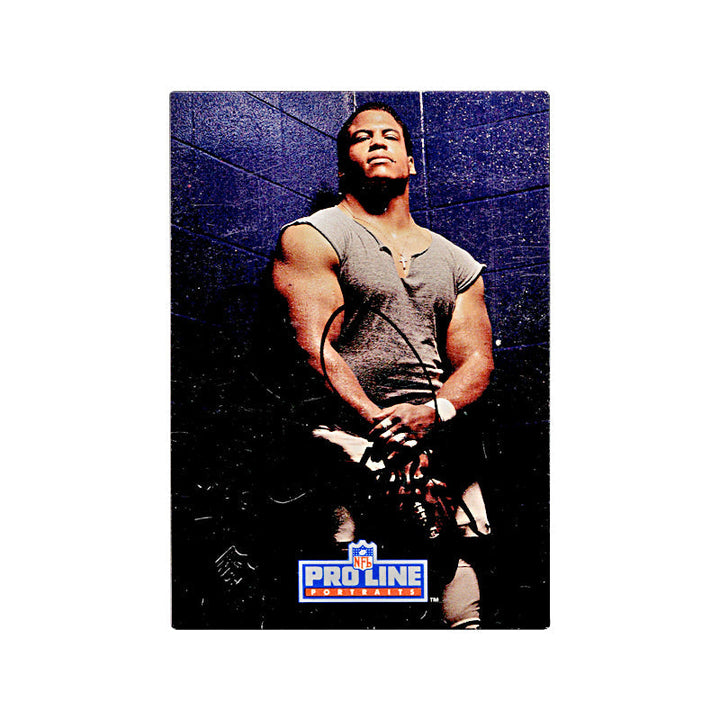 1991 Pro Line Eric Dorsey Autograph Auto Signed Signature New York Giants