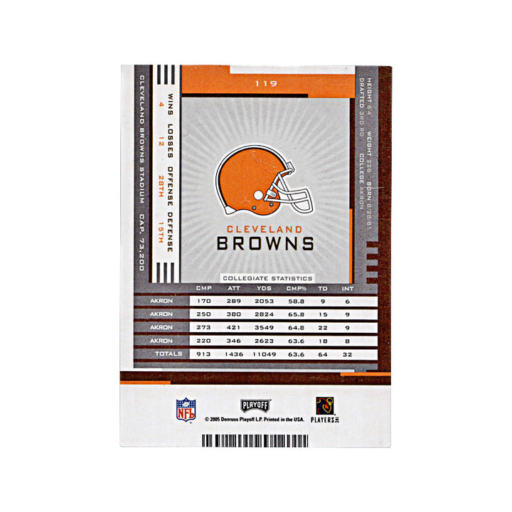 2005 Playoff Contenders Charlie Frye Autograph Auto Signed Signature Browns