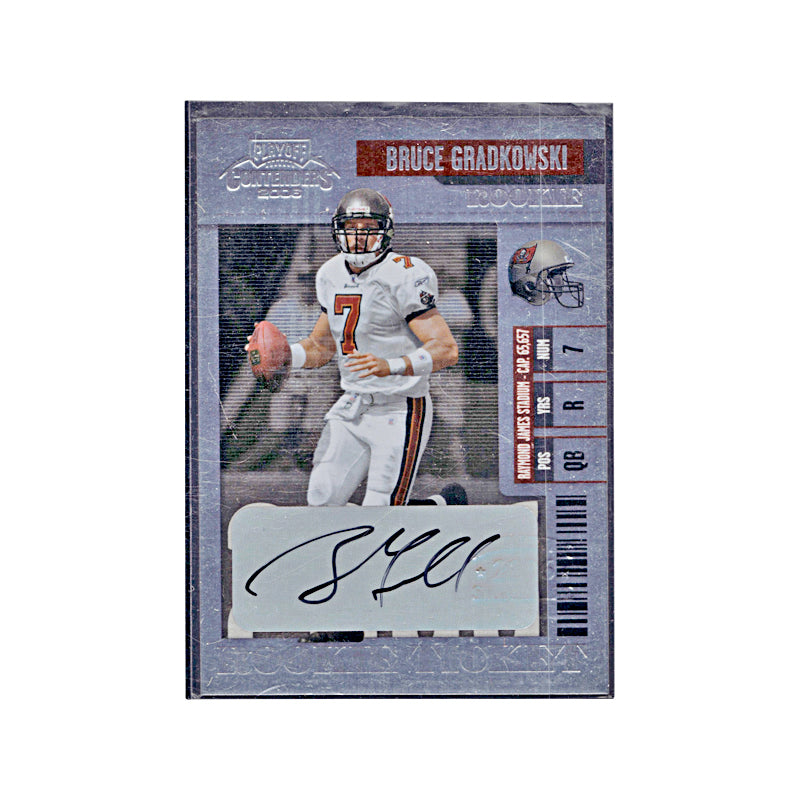 2006 Payoff Contenders Bruce Gradkowski Autograph Auto Signed Signature Bucs