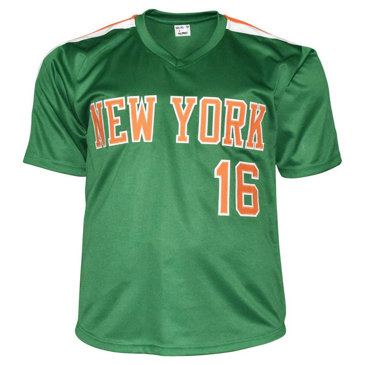 Doc Gooden Signed New York Green Baseball Jersey (JSA)
