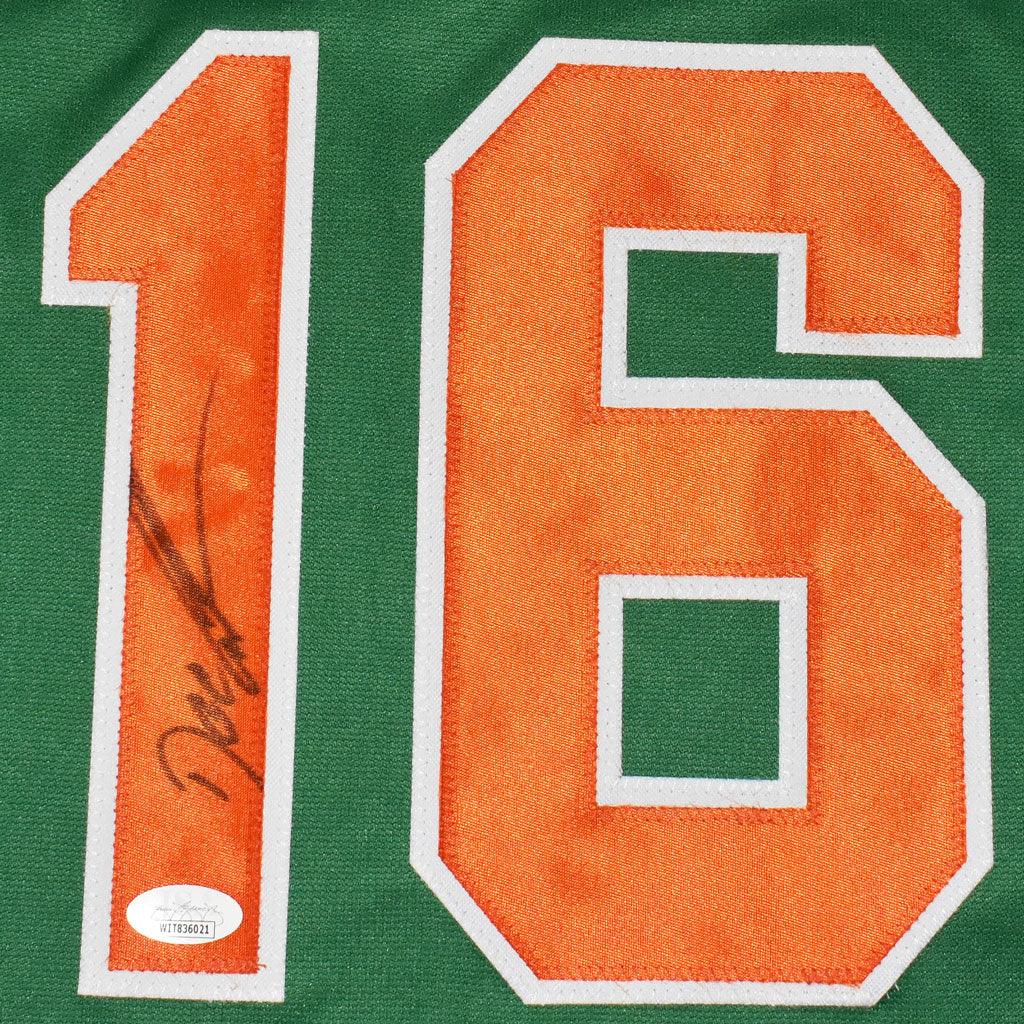 Doc Gooden Signed New York Green Baseball Jersey (JSA)