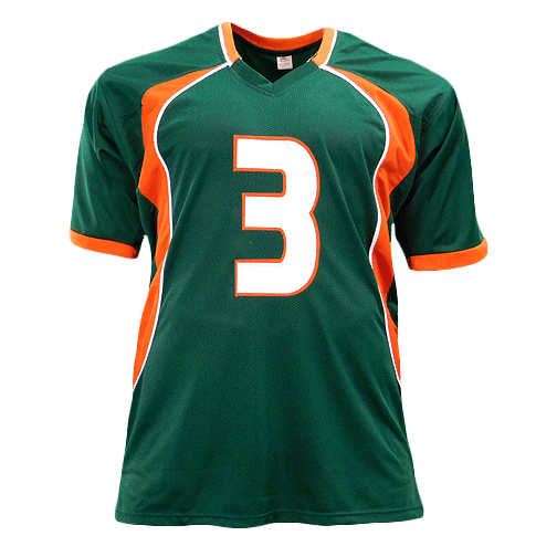 Frank Gore Signed Green College-Edition Jersey (Beckett)