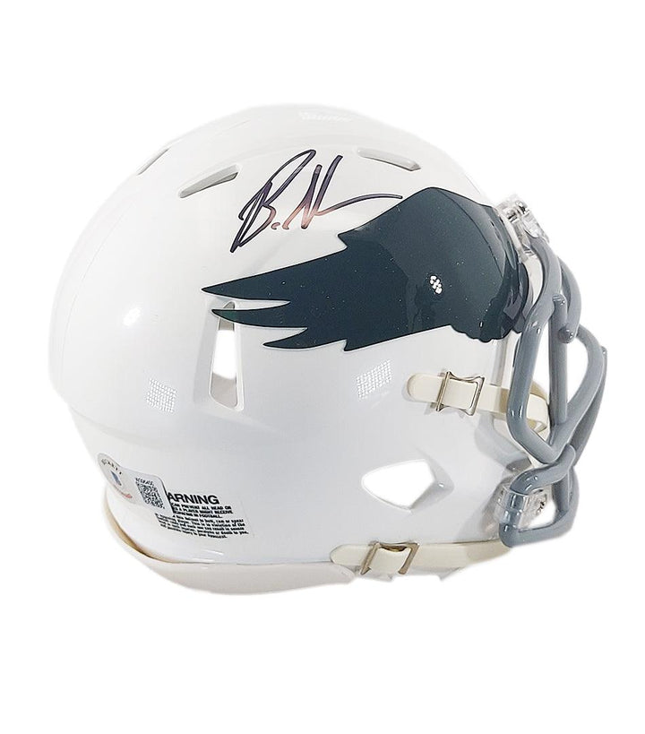 Brandon Graham Signed Philadelphia Eagles 1969-73 Throwback Speed Mini Football Helmet (JSA)