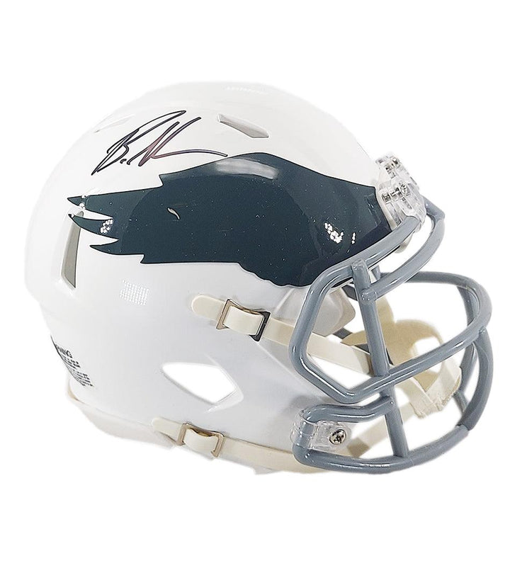 Brandon Graham Signed Philadelphia Eagles 1969-73 Throwback Speed Mini Football Helmet (JSA)