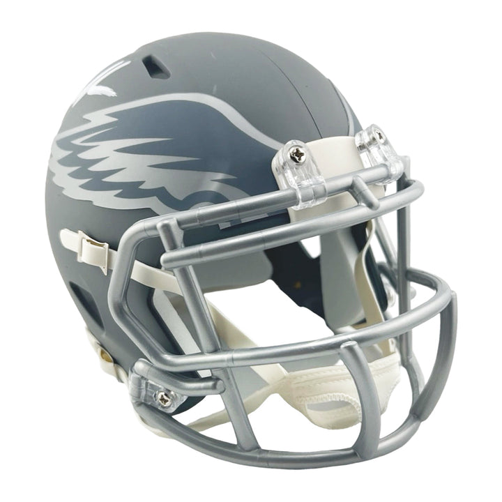 Brandon Graham Signed Philadelphia Eagles Slate Alternate Speed Mini Football Helmet (Beckett)