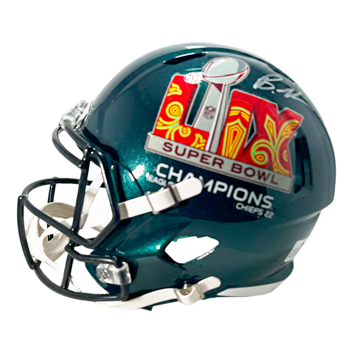 Brandon Graham Signed Super Bowl LIX Champs Speed Full-Size Football Helmet (Beckett)