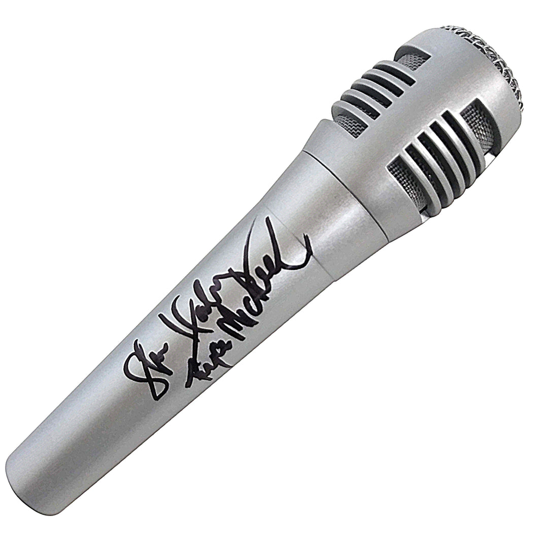 Haley and Michaels Country Music Signed Microphone Proof Photo Beckett Authentic COA