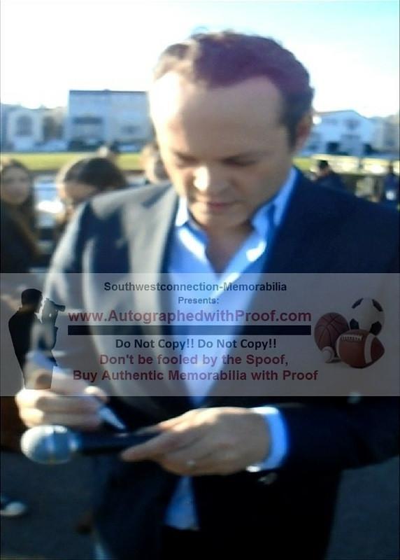 Vince Vaughn Signed Pyle Microphone, Stand Up Comedy, Proof Photo, Beckett COA