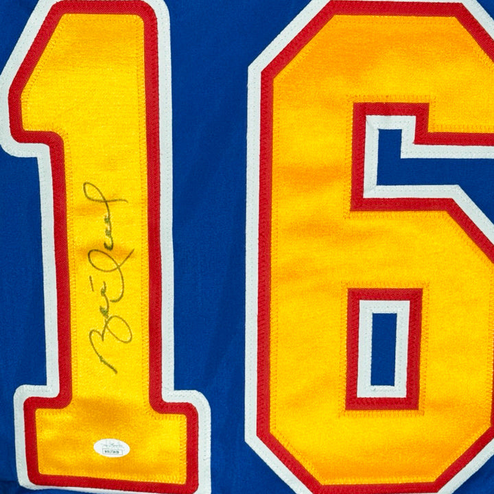 Brett Hull Signed St. Louis Blue Hockey Jersey (JSA)