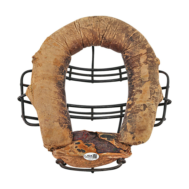 Yogi Berra New York Yankees Autographed Vintage Catchers Mask (JSA COA)