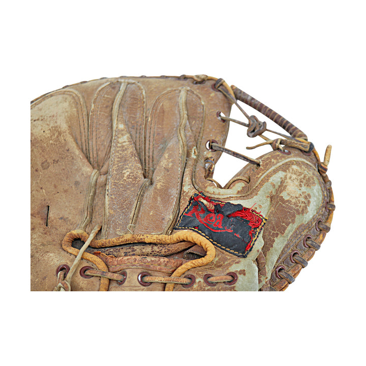 Yogi Berra New York Yankees Autographed Vintage Catchers Mitt (JSA COA)