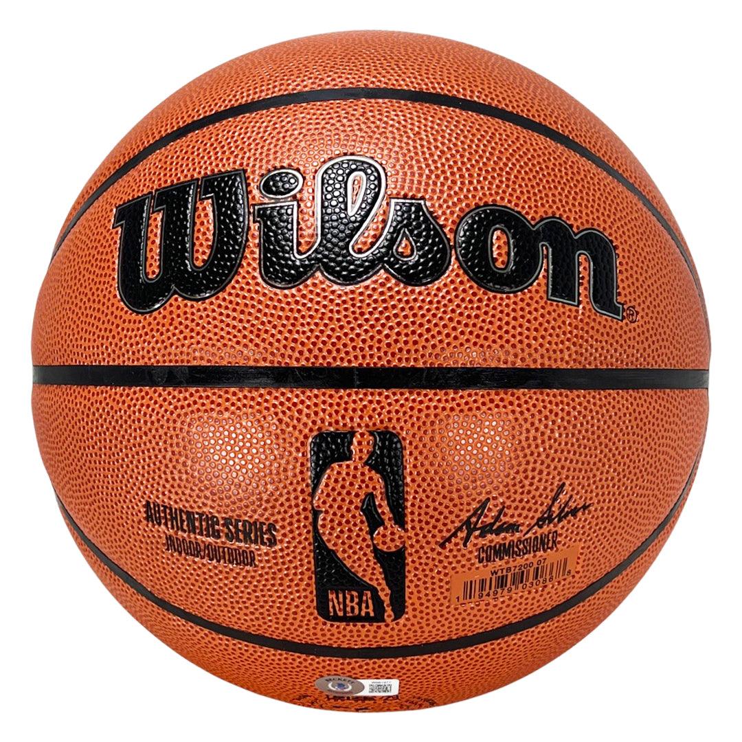 Allen Iverson Signed Wilson NBA Authentic Series Basketball (Beckett)