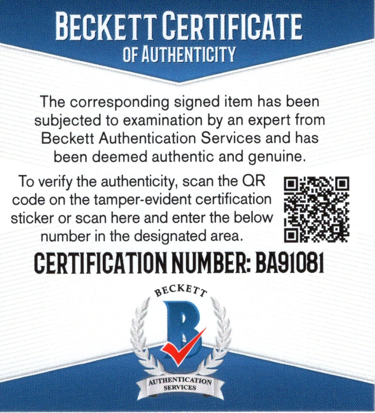 Jarrett Jack Signed Toronto Raptors Basketball Floor Board Proof Photo Beckett COA