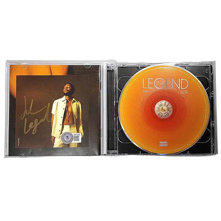 John Legend Signed Legend CD Cover Album Insert Beckett Certified Authentic Auto