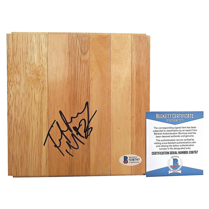 Basketballs- Autographed- Tiffany Mitchell Indiana Fever Signed Basketball Floor board Beckett Certified Authentic Auto COA