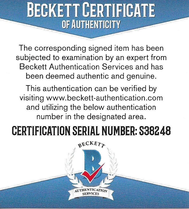 Larry Foote Signed NFL Football with "SB XLIII Champ" Inscription Pittsburgh Steelers Beckett