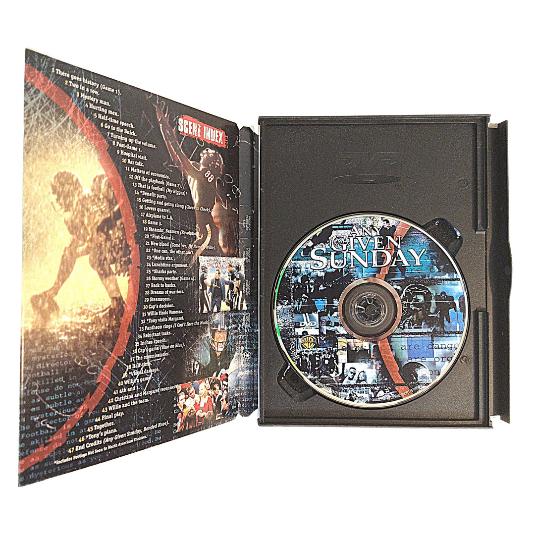 LL Cool J and Dennis Quaid Signed 'Any Given Sunday' DVD Movie Cover Beckett Cert