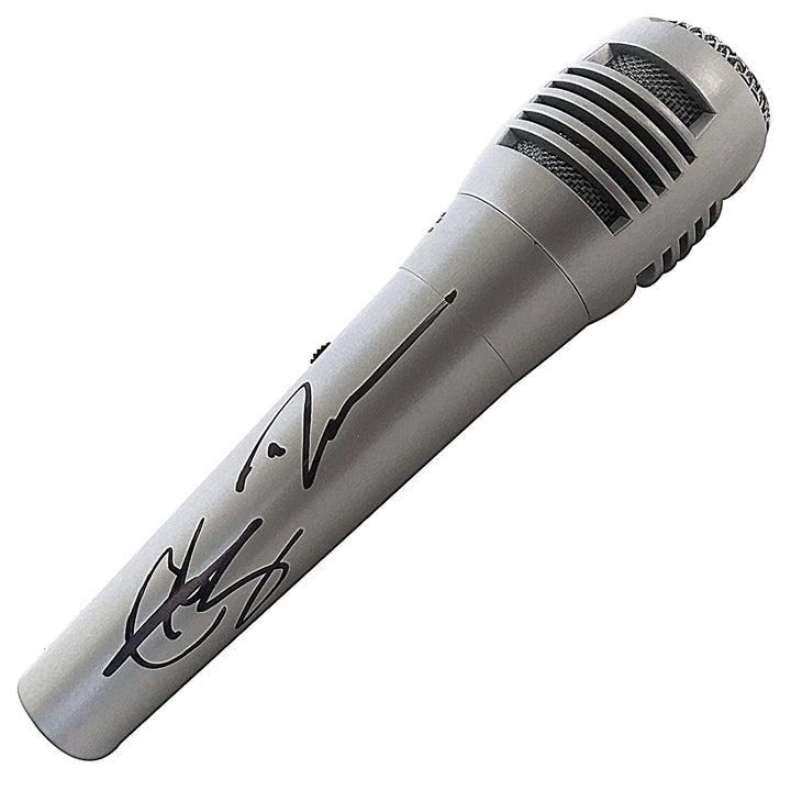 Locash Cowboys Signed Microphone Country Music Band Proof Photo Beckett COA