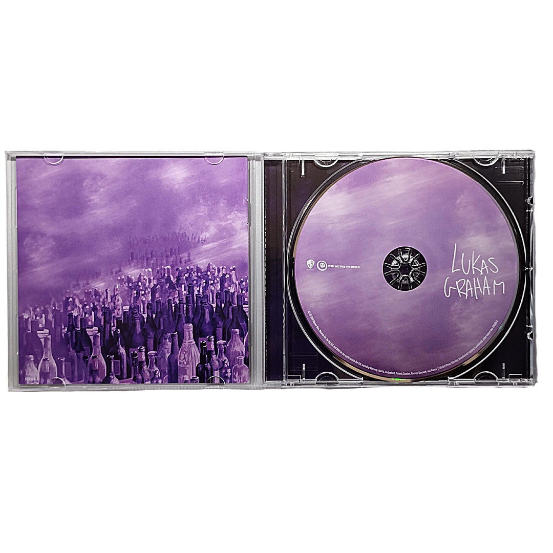 Lukas Graham Signed 3 (The Purple Album) Compact Disc with CD Booklet Beckett Certified