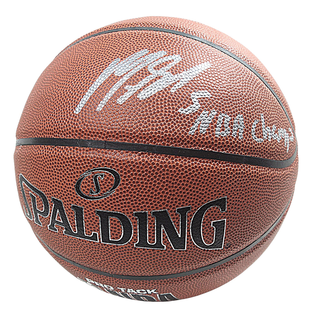 Marreese 'Mo' Speights Signed NBA Basketball, Golden State Warriors, Proof, Beckett COA