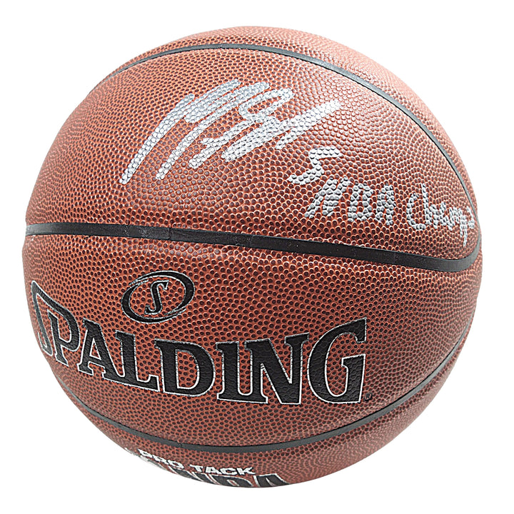 Marreese 'Mo' Speights Signed NBA Basketball, Golden State Warriors, Proof, Beckett COA