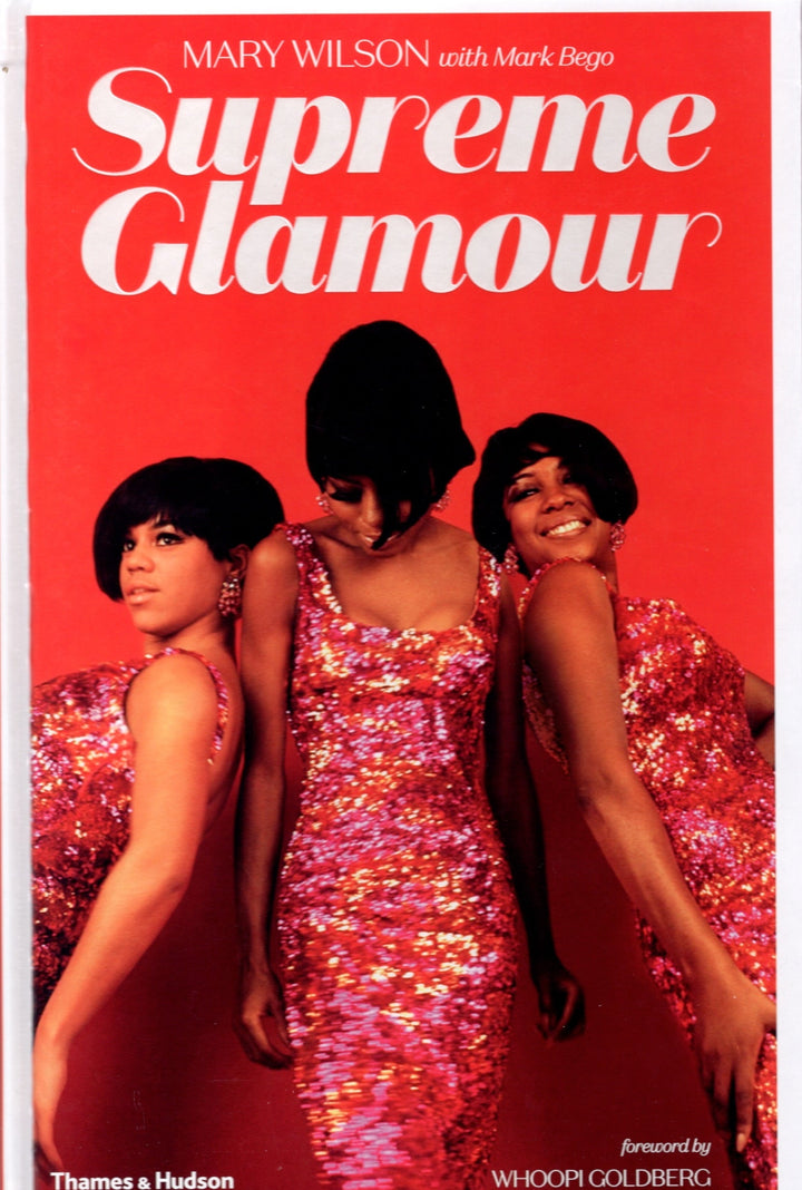 Mary Wilson Signed Supreme Glamour Hardcover First Edition Hardcover Book Beckett COA