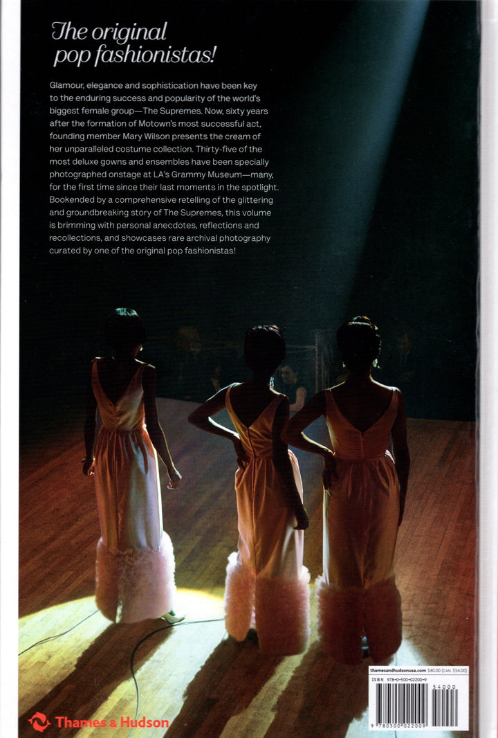 Mary Wilson Signed Supreme Glamour Hardcover First Edition Hardcover Book Beckett COA