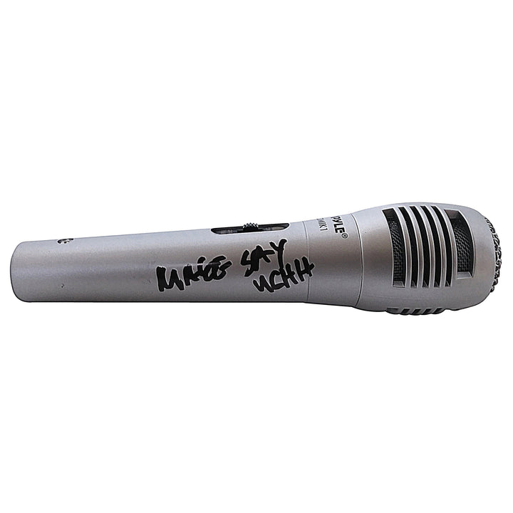 Master P. Signed Microphone Make Say Ughh Inscription Proof Photo Beckett COA