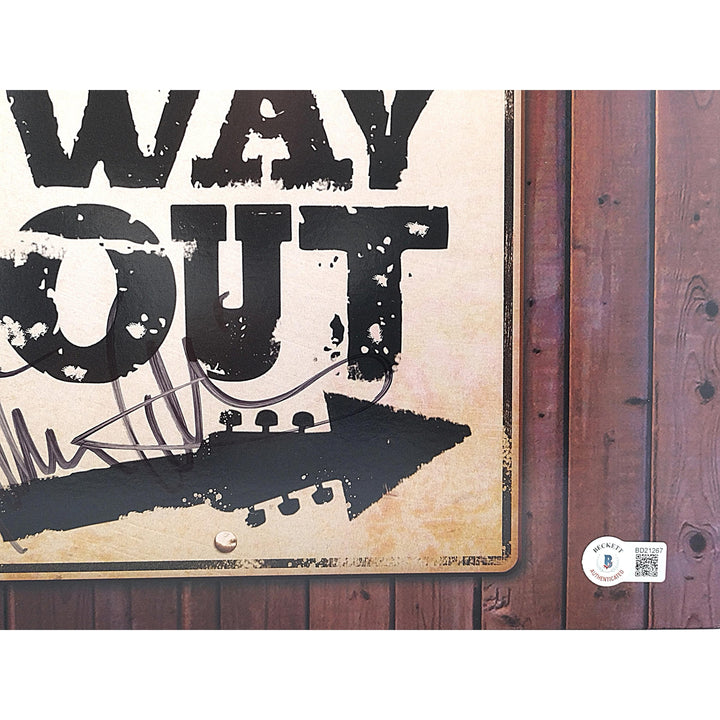 Melissa Etheridge Signed One Way Out Vinyl Record Album Cover Beckett Authentic Auto COA