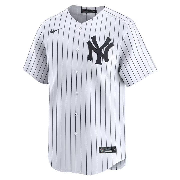 New York Yankees Anthony Volpe Nike White Home Limited Player Name Jersey