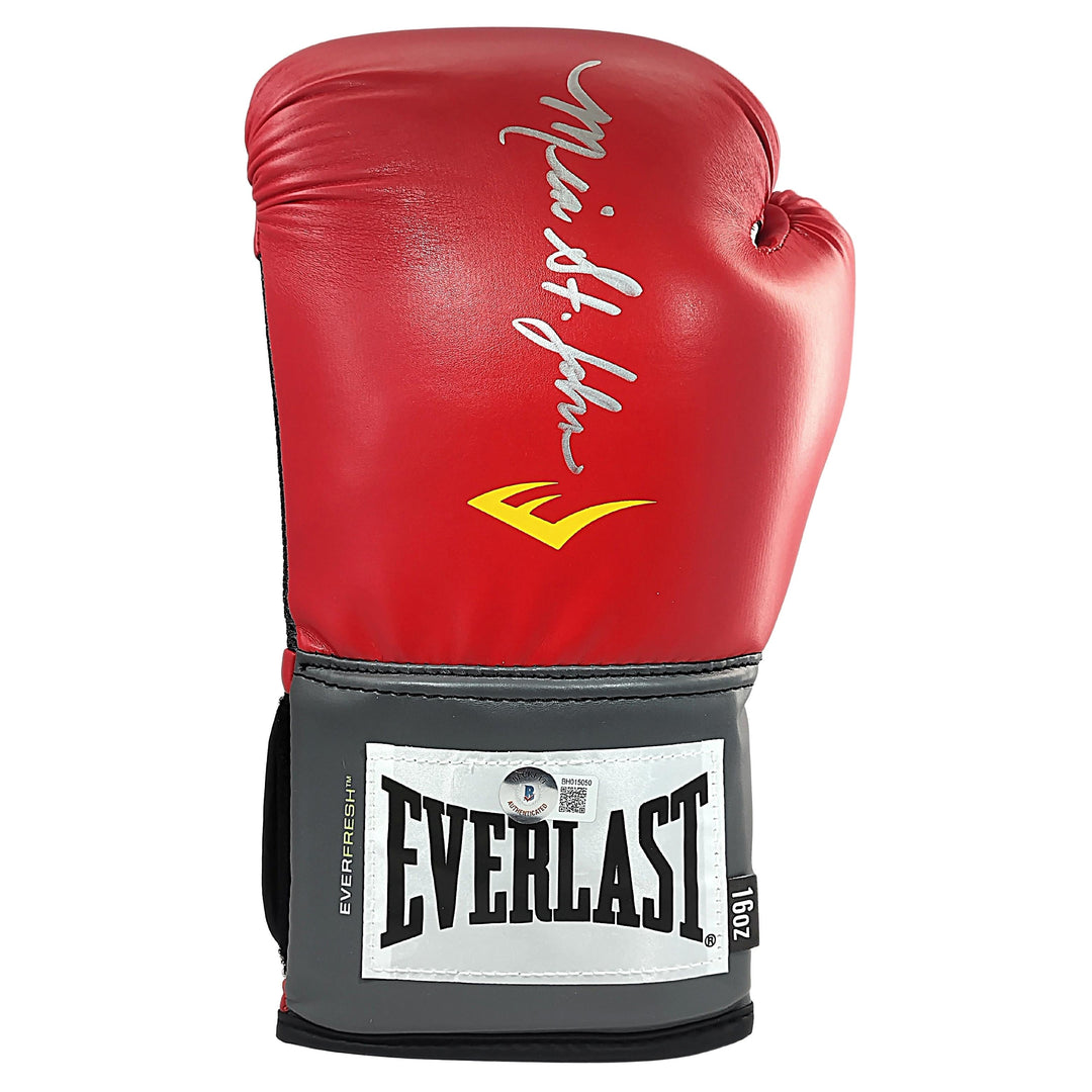 Mia St. John Autographed Everlast Red Boxing Glove Beckett Certified Authentication