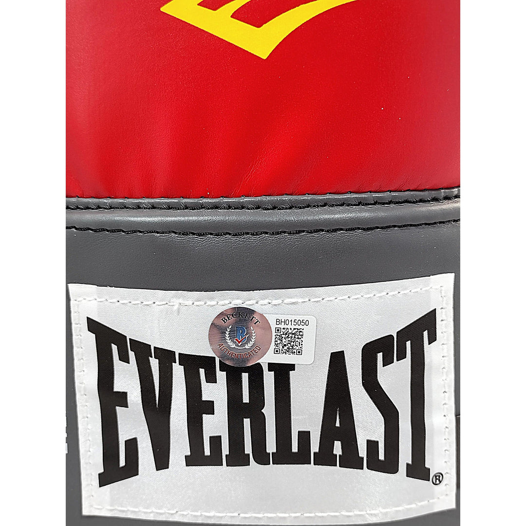 Mia St. John Autographed Everlast Red Boxing Glove Beckett Certified Authentication