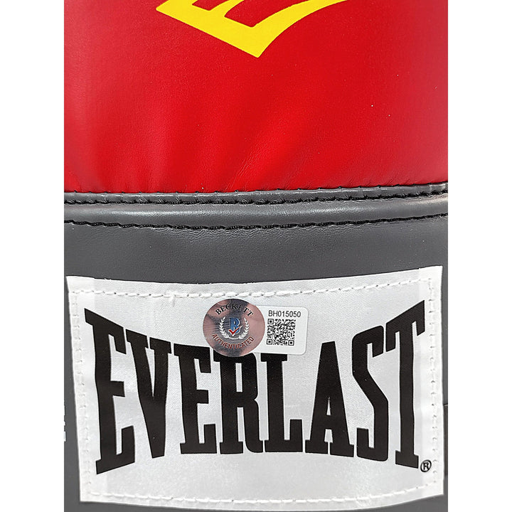 Mia St. John Autographed Everlast Red Boxing Glove Beckett Certified Authentication