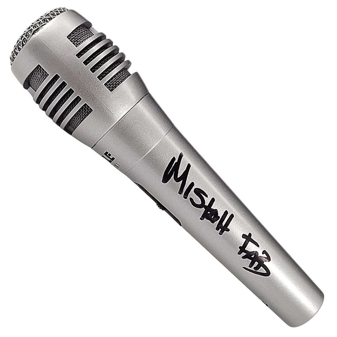Mistah F.A.B. Signed Microphone West Coast Hyphy Rapper Proof Photo Beckett COA