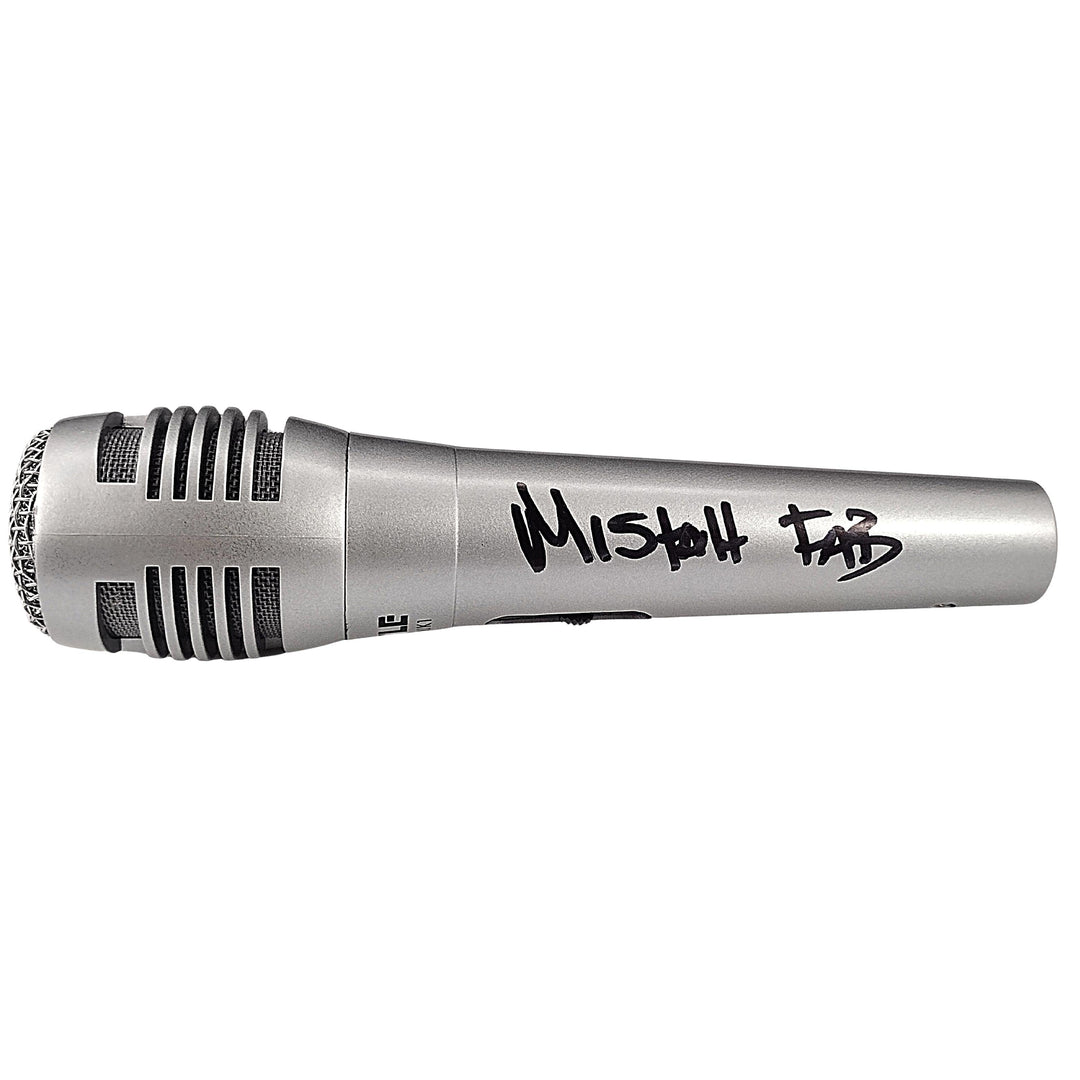 Mistah F.A.B. Signed Microphone West Coast Hyphy Rapper Proof Photo Beckett COA