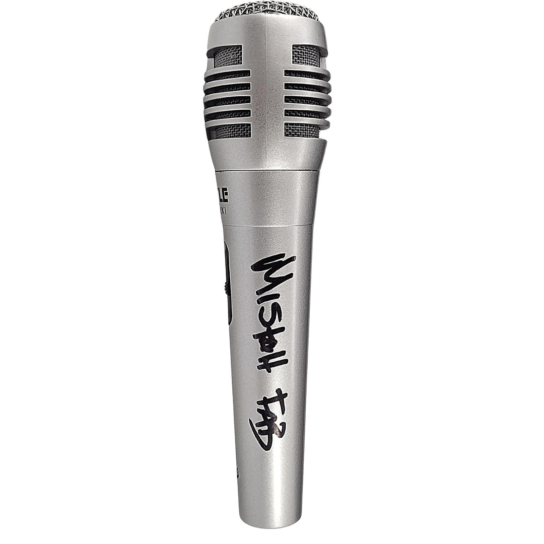 Mistah F.A.B. Signed Microphone West Coast Hyphy Rapper Proof Photo Beckett COA