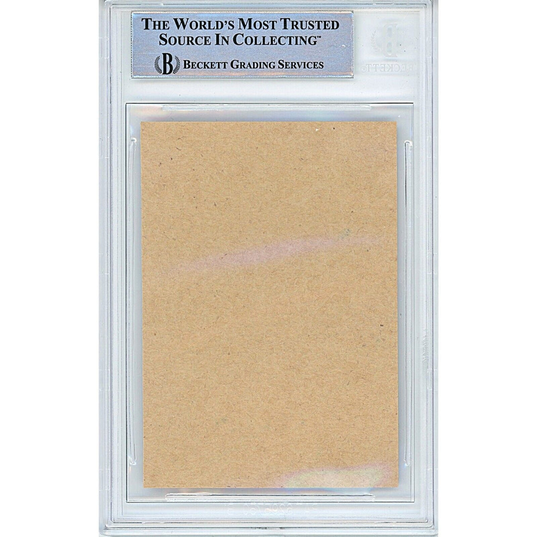 Footballs- Autographed- Tariq Woolen Seattle Seahawks Signed Football Signature Cut Beckett Authentic Auto Slab Back