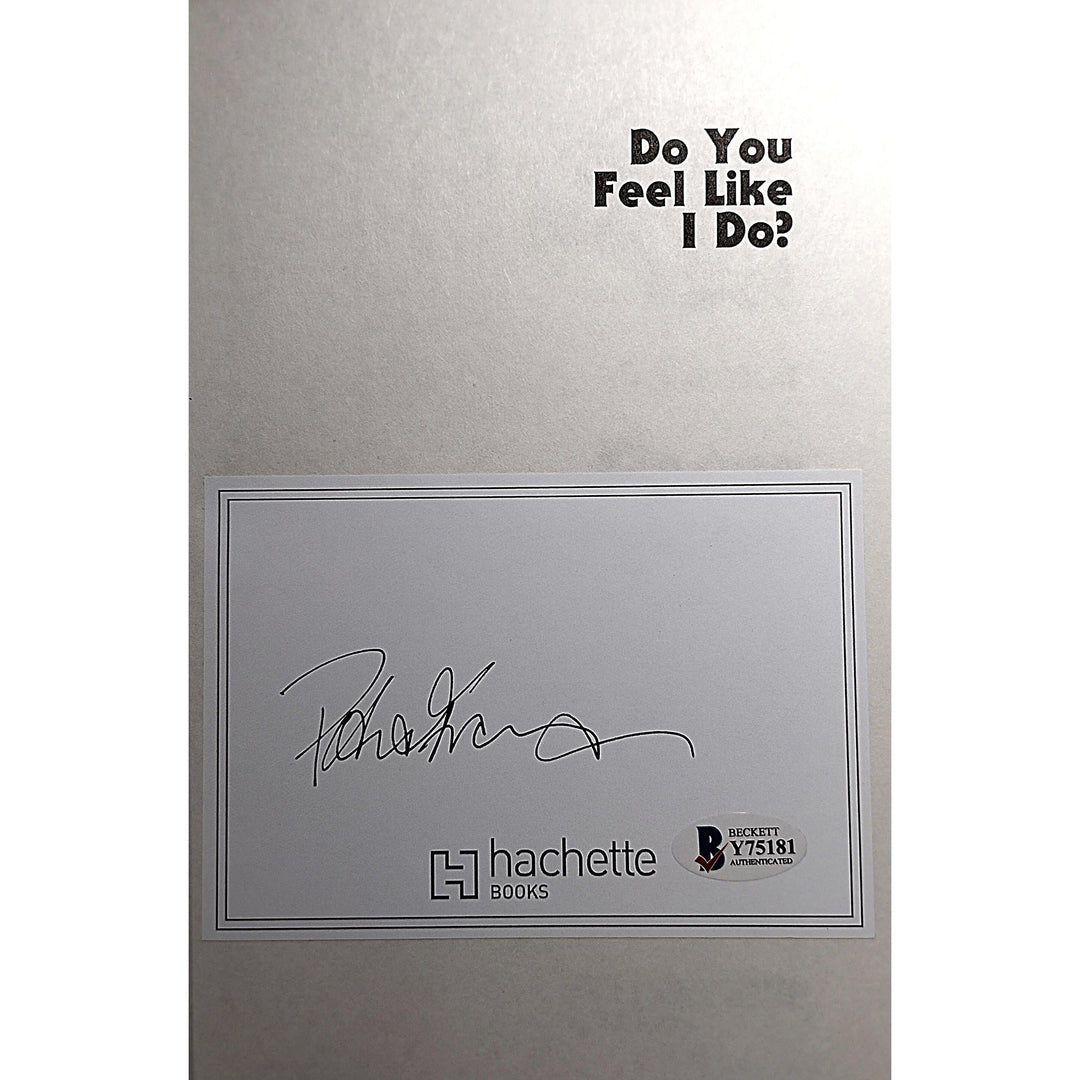 Peter Frampton Signed Do You Feel Like I Do? Hardcover First Edition Book Beckett COA