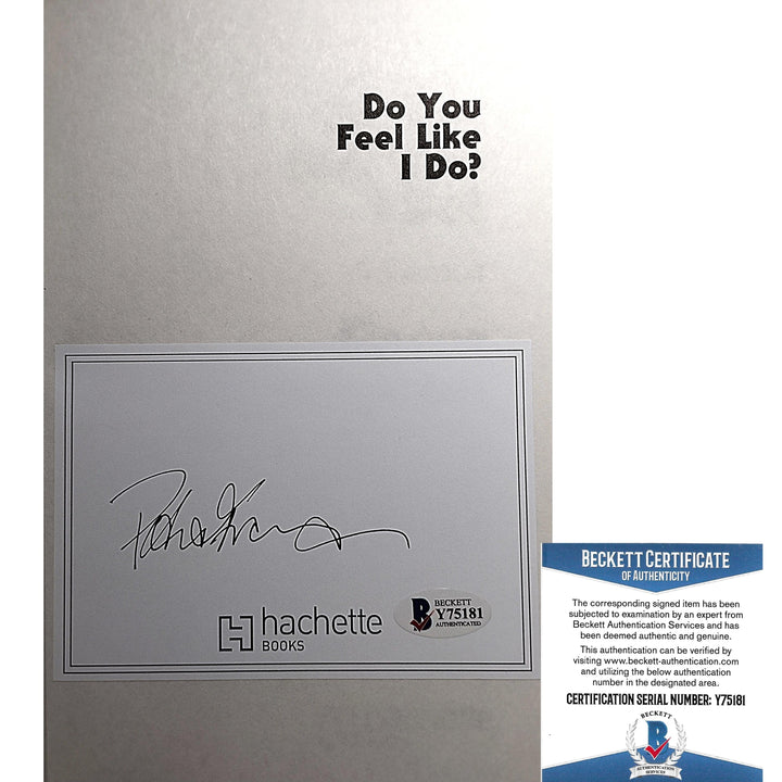 Peter Frampton Signed Do You Feel Like I Do? Hardcover First Edition Book Beckett COA