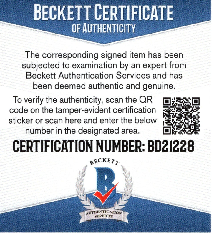 Reba McEntire Signed 36x24 Inch Poster Country Music TV Star Beckett Authentic Auto COA
