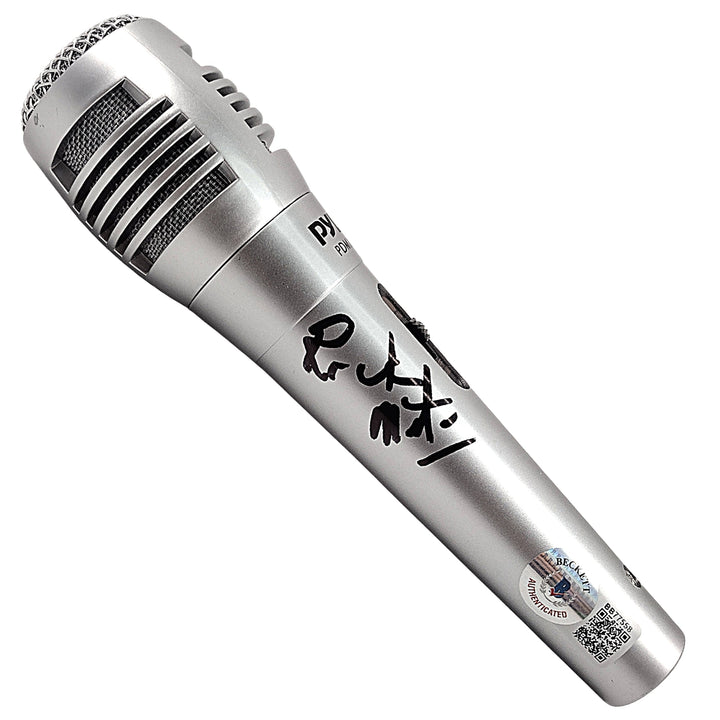 Ricky Morton Signed Microphone WWE Wrestling Rock N Roll Express Beckett COA Proof