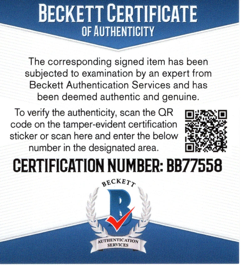 Ricky Morton Signed Microphone WWE Wrestling Rock N Roll Express Beckett COA Proof
